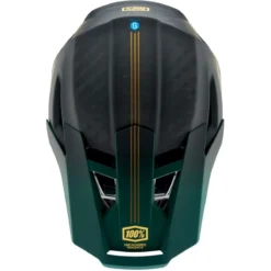 100% Vliegtuig 2 Helm - Goud/Bosgroen -IXS Winkel 100 downhill mtb helm downhill mtb helmet aircraft 2 4 1