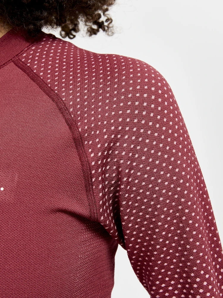 Craft ADV Warm Fuseknit Intensity LS Vrouwen - Rood 5 Craft ADV Warm Fuseknit Intensity LS Vrouwen - Rood - Afbeelding 5