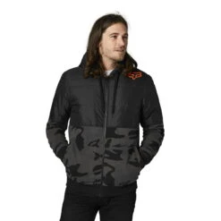 Fox Racing LINDON SASQUATCH FLEECE - Zwart Camo
