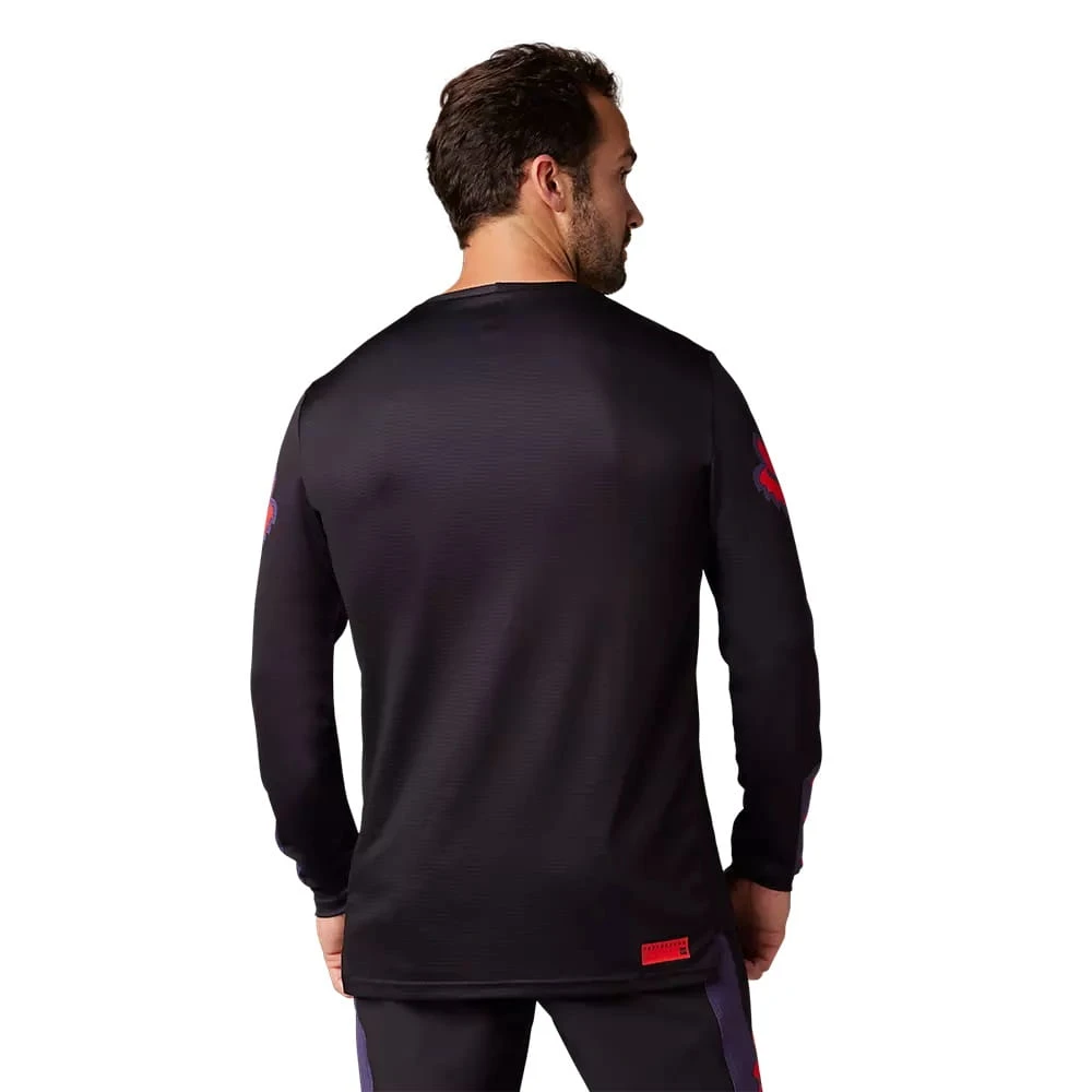 Fox Racing Defend Long Sleeve Jersey - Sangria 3 Fox Racing Defend Long Sleeve Jersey - Sangria - Afbeelding 3