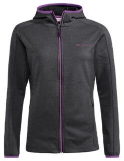 VAUDE Moena Fleece Dames Jas - Fantoom Zwart