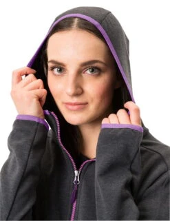 VAUDE Moena Fleece Dames Jas - Fantoom Zwart -IXS Winkel 42499 678 d 2