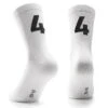 Assos Poker Socks No.4 - Holy White