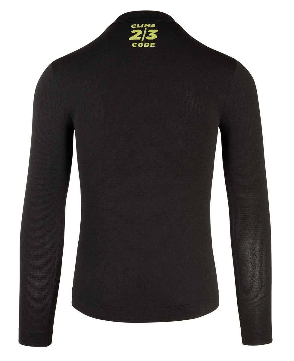 Assos Voorjaar/herfst LS Skin Layer Lange Mouwen Zwart 2 Assos Voorjaar/herfst LS Skin Layer Lange Mouwen Zwart - Afbeelding 2