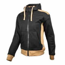 Dames Hoodie Panda - Zwart-beige