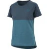 IXS Flow Women's Mountain Tech Tee Korte Mouw - Storm / Navy
