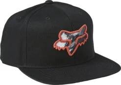 Fox Racing Karrera Snapback Hoed Zwart