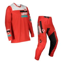 LEATT Moto 3.5 Ride Kit Junior Uni Rood