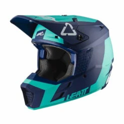 LEATT GPX 3.5 Motorcrosshelm - Groen-blauw