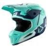 LEATT Motorcrosshelm GPX 5.5 Composiet - Groen-blauw-wit