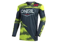 Oneal MAYHEM Jersey COVERT Houtskool/neon Geel
