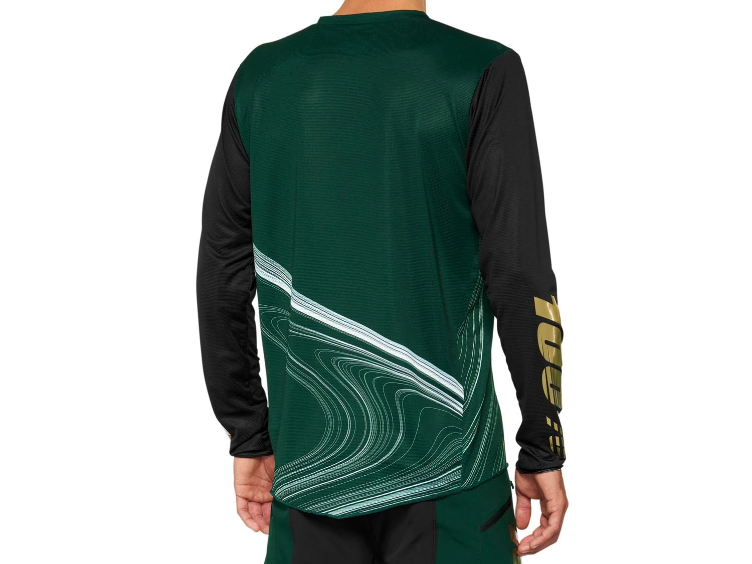 100% R-Core X LE Long Sleeve Jersey - Bosgroen 2 100% R-Core X LE Long Sleeve Jersey - Bosgroen - Afbeelding 2