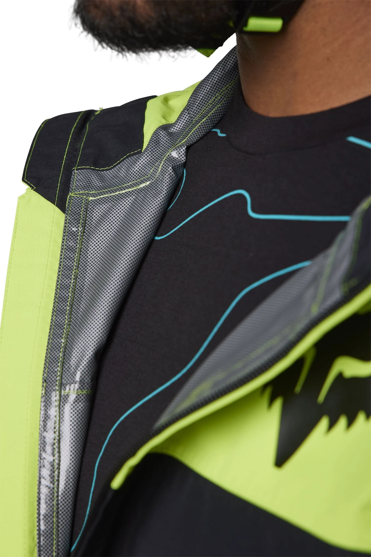 Fox Racing Ranger Lunar 2.5L Water Jacket - Fluoriserend Geel 8 Fox Racing Ranger Lunar 2.5L Water Jacket - Fluoriserend Geel - Afbeelding 8