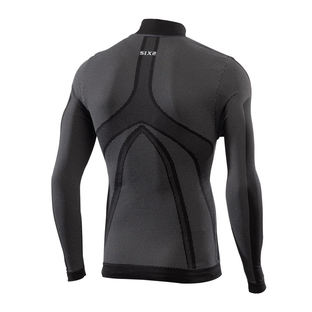 SIXS TS4 Plus Functioneel T-shirt - Zwart Carbon 2 SIXS TS4 Plus Functioneel T-shirt - Zwart Carbon - Afbeelding 2