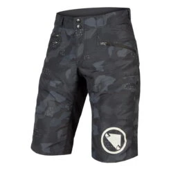 Endura SingleTrack Shorts II - Camouflage Donker
