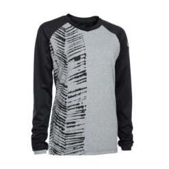 ION Tee LS Scrub AMP WMS - Grijs Gemêleerd