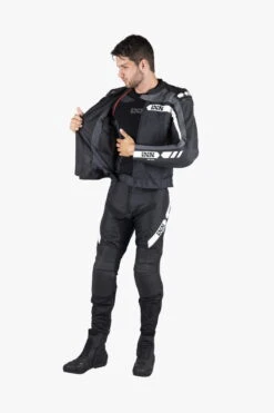 IXS Sport LT Jacket RS-500 1.0 - Zwart-grijs-wit -IXS Winkel X51053 391 X60002 031 M 03