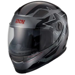 IXS 135 KID 2.0 Helm - Grijs-zwart-rood