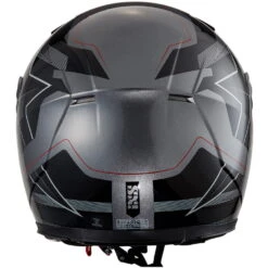 IXS 135 KID 2.0 Helm - Grijs-zwart-rood -IXS Winkel iXS135KID2 0Helm grau schwarz rot 5