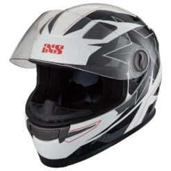 IXS 135 KID 2.0 Helm - Wit-zwart-rood -IXS Winkel iXS135KID2 0Helm weiss schwarz rot 3