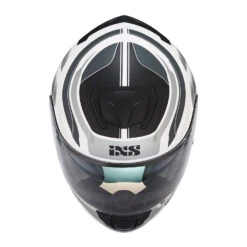 IXS 215 2.0 Motorfietshelm Mat Wit Grijs -IXS Winkel iXS2152 0Motorradhelmmattewhitegrey 4
