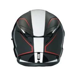 IXS 315 2.1 Motorhelm Zwart Wit Rood -IXS Winkel iXS3152 1Motorradhelmblackwhitered 3