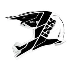 IXS 361 2.1 Motorhelm Mat Zwart Wit -IXS Winkel iXS3612 1Motorradhelmmatteblackwhite 3