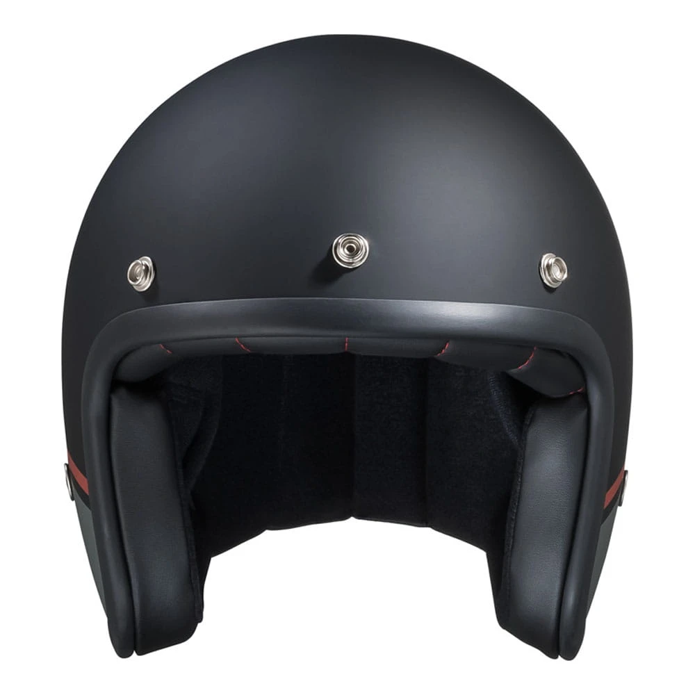 IXS 77 2.2 Jet Helm Mat Zwart Grijs Rood 2 IXS 77 2.2 Jet Helm Mat Zwart Grijs Rood - Afbeelding 2