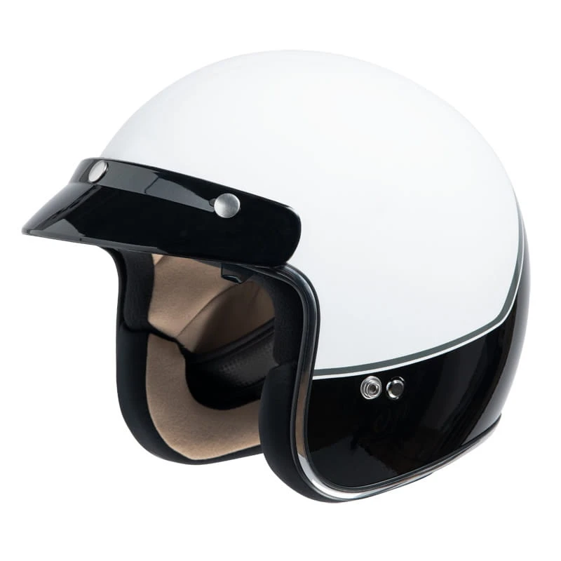 IXS 77 2.2 Jet Helm Wit Zwart Zilver 1 IXS 77 2.2 Jet Helm Wit Zwart Zilver