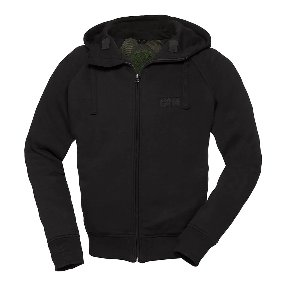 IXS Classic AR Hoody Clarkson - Zwart 1 IXS Classic AR Hoody Clarkson - Zwart