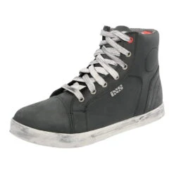 IXS Classic Sneaker Nubuck Katoen Zwart