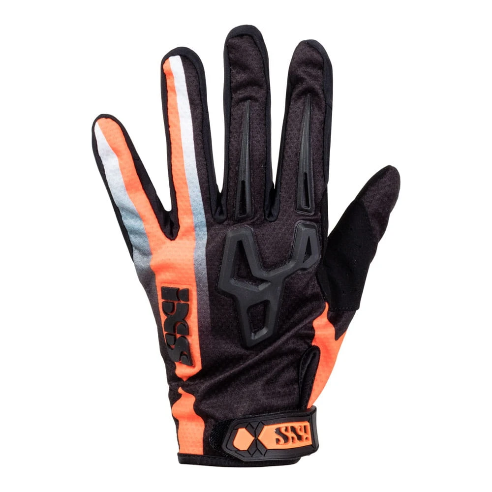 IXS Cross Handschoen Lite Air Zwart Oranje 1 IXS Cross Handschoen Lite Air Zwart Oranje