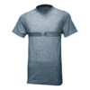 IXS Functioneel T-shirt Melange Blauw Grijs