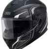 Integraalhelm IXS1100 2.4 - Zwart Mat-grijs