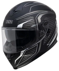 Integraalhelm IXS1100 2.4 - Zwart Mat-grijs