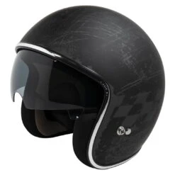 Jet Helm IXS77 2.5 Mat Zwart-grijs