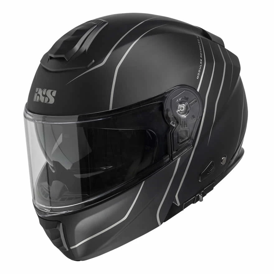 Opklapbare Helm IXS460 FG 2.0 - Zwart Mat-grijs 1 Opklapbare Helm IXS460 FG 2.0 - Zwart Mat-grijs