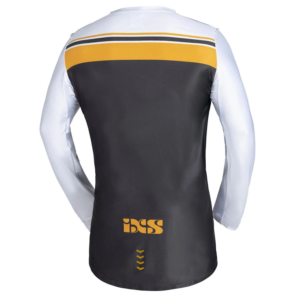 IXS MX Jersey Trigger 2.0 - Antraciet-wit-bruin 2 IXS MX Jersey Trigger 2.0 - Antraciet-wit-bruin - Afbeelding 2