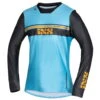 IXS MX Jersey Trigger 2.0 - Lichtblauw-antraciet-bruin