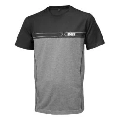 IXS Team T-shirt - Grijs-zwart