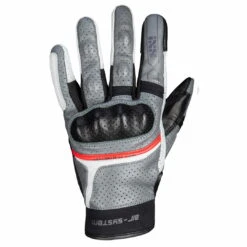 IXS Tour Glove Desert-Air Donkergrijs-lichtgrijs-zwart