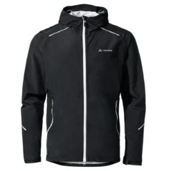 VAUDE Yaras Regenjas - Zwart